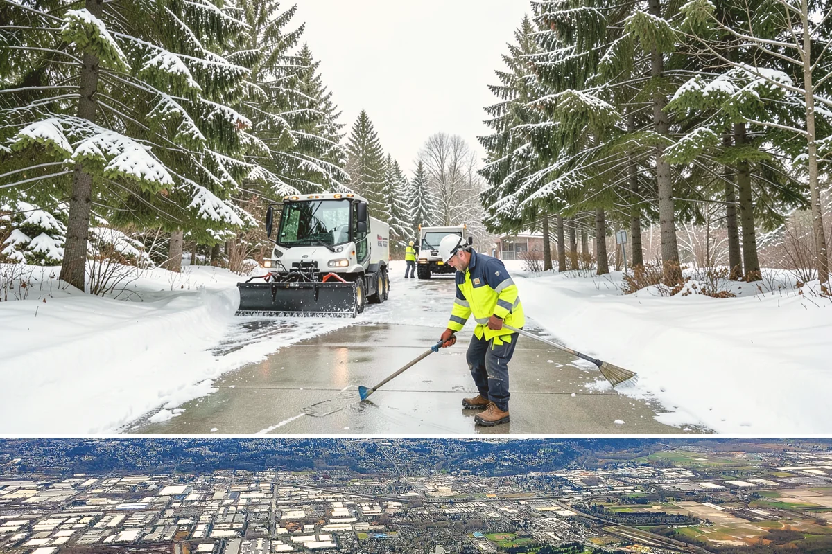 Data Center Snow Removal in Kent, King County, WA - Foothill and upland sites can need service from November into March, later than lowland Puget Sound properties.