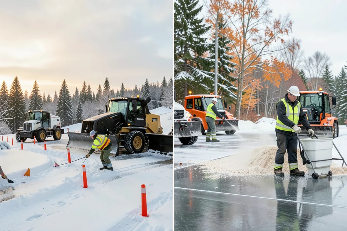 Data Center Snow Removal in Lake Forest Park, King County, WA - Identify critical-access routes for generators, fuel, chillers, and entrances
