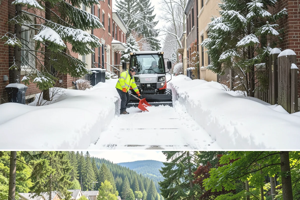 Data Center Snow Removal in Lake Forest Park, King County, WA - Foothill and upland sites can need service from November into March, later than lowland Puget Sound properties.