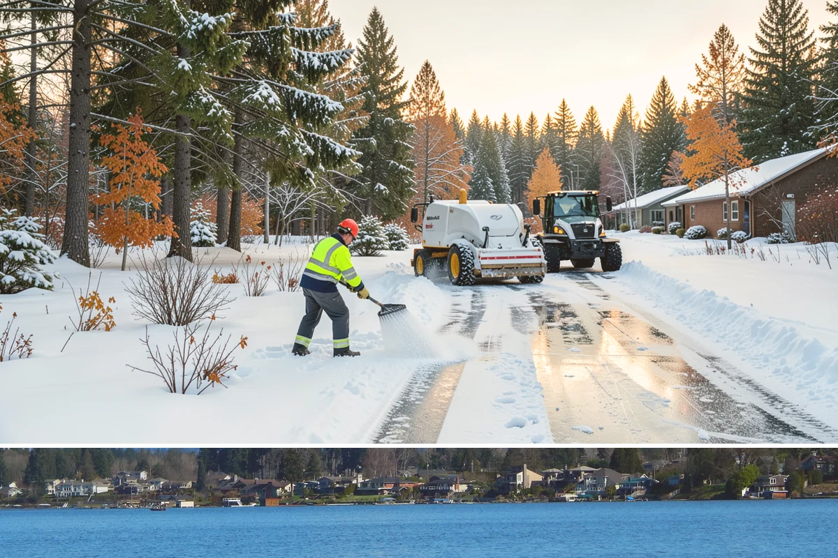 Data Center Snow Removal in Lake Stevens, Snohomish County, WA - Foothill and upland sites can need service from November into March, later than lowland Puget Sound properties.