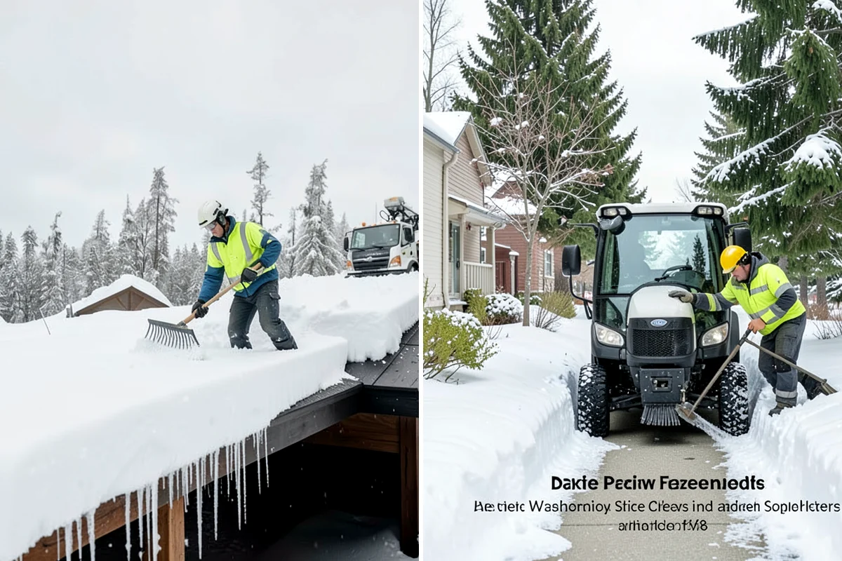 Data Center Snow Removal in Maple Valley, King County, WA - Identify critical-access routes for generators, fuel, chillers, and entrances