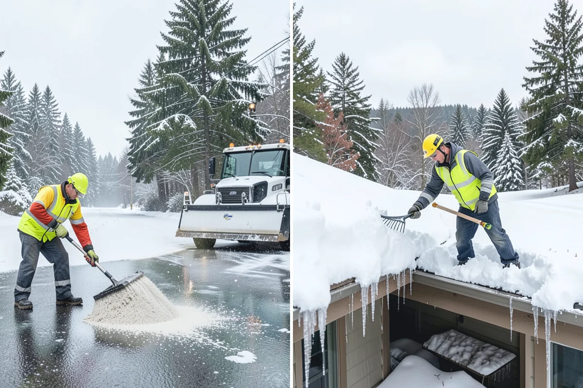 Data Center Snow Removal in Marysville, Snohomish County, WA - Identify critical-access routes for generators, fuel, chillers, and entrances