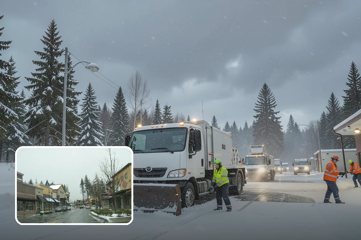 Data Center Snow Removal in Mill Creek, Snohomish County, WA - Generator pads and fuel lanes cleared as top priority