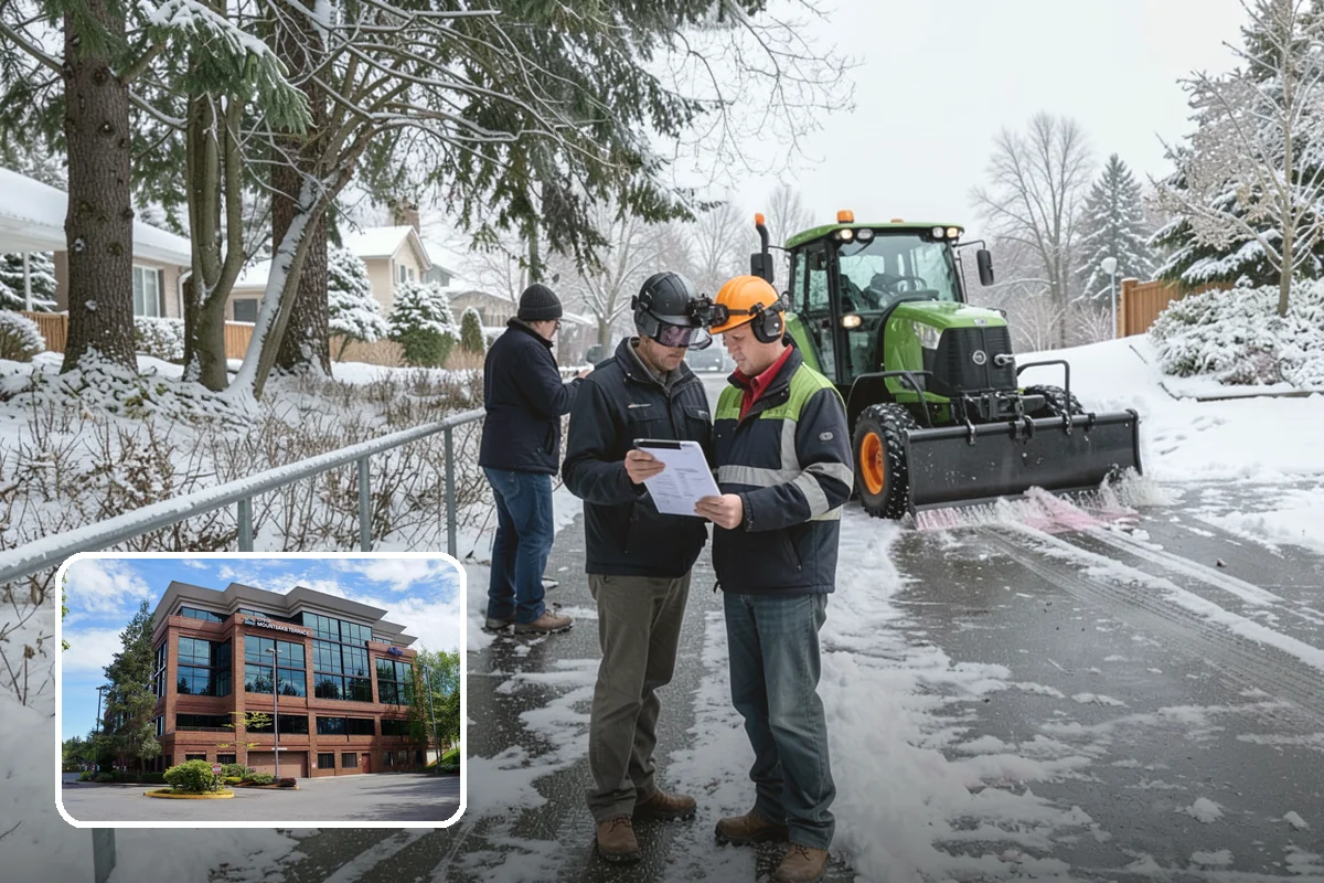 Data Center Snow Removal in Mountlake Terrace, Snohomish County, WA - Generator pads and fuel lanes cleared as top priority