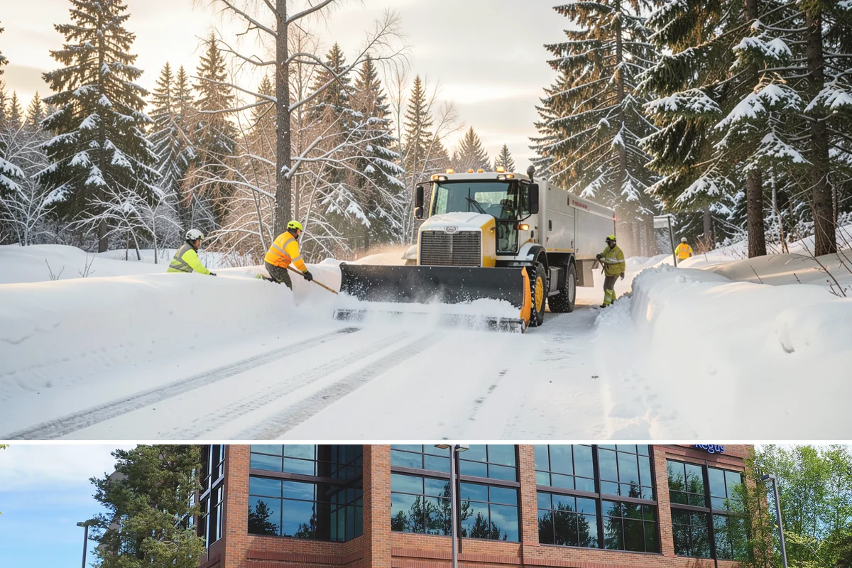 Data Center Snow Removal in Mountlake Terrace, Snohomish County, WA - Foothill and upland sites can need service from November into March, later than lowland Puget Sound properties.