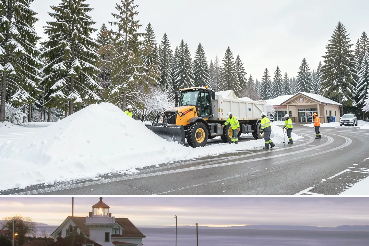 Data Center Snow Removal in Mukilteo, Snohomish County, WA - Foothill and upland sites can need service from November into March, later than lowland Puget Sound properties.