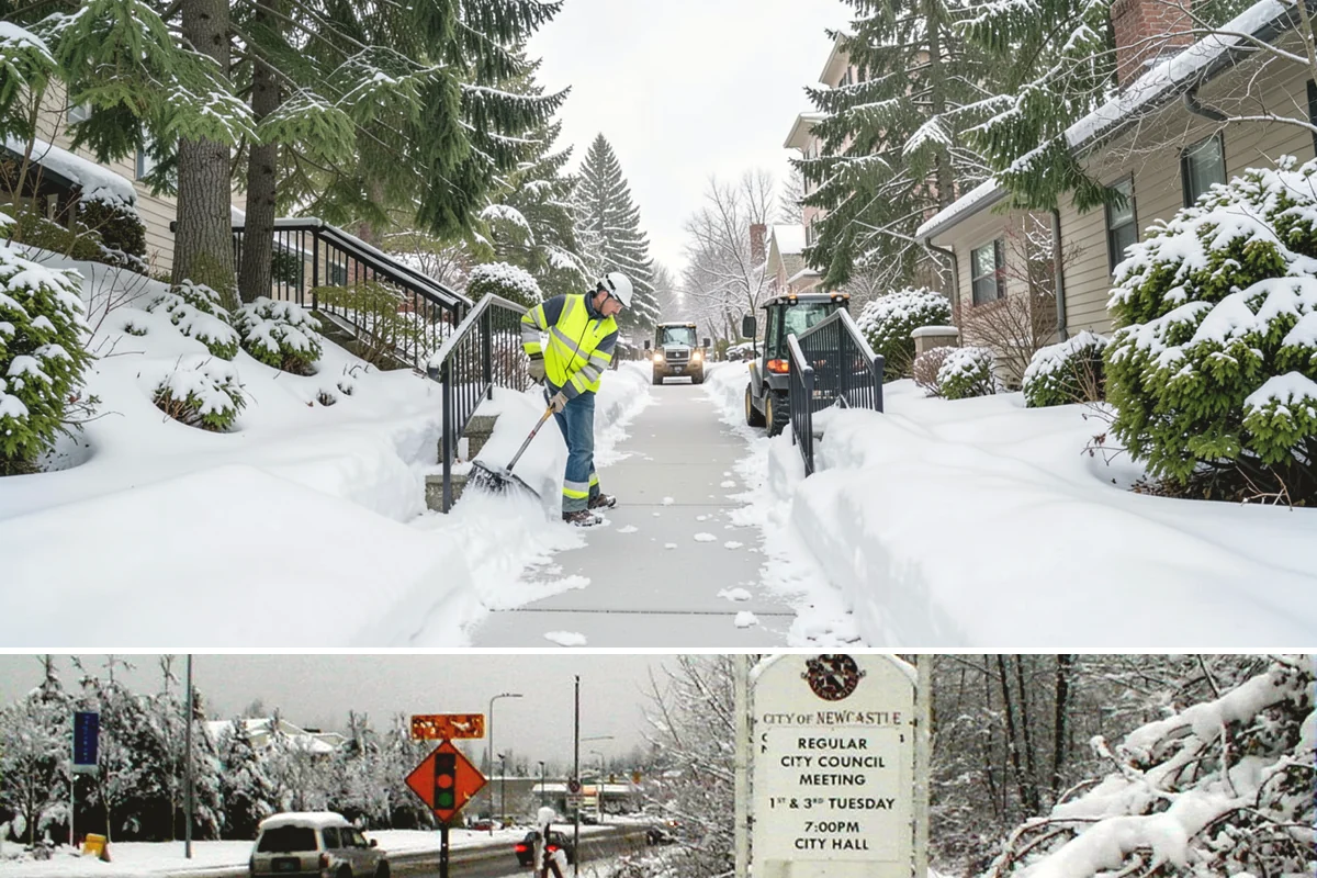 Data Center Snow Removal in Newcastle, King County, WA - Foothill and upland sites can need service from November into March, later than lowland Puget Sound properties.