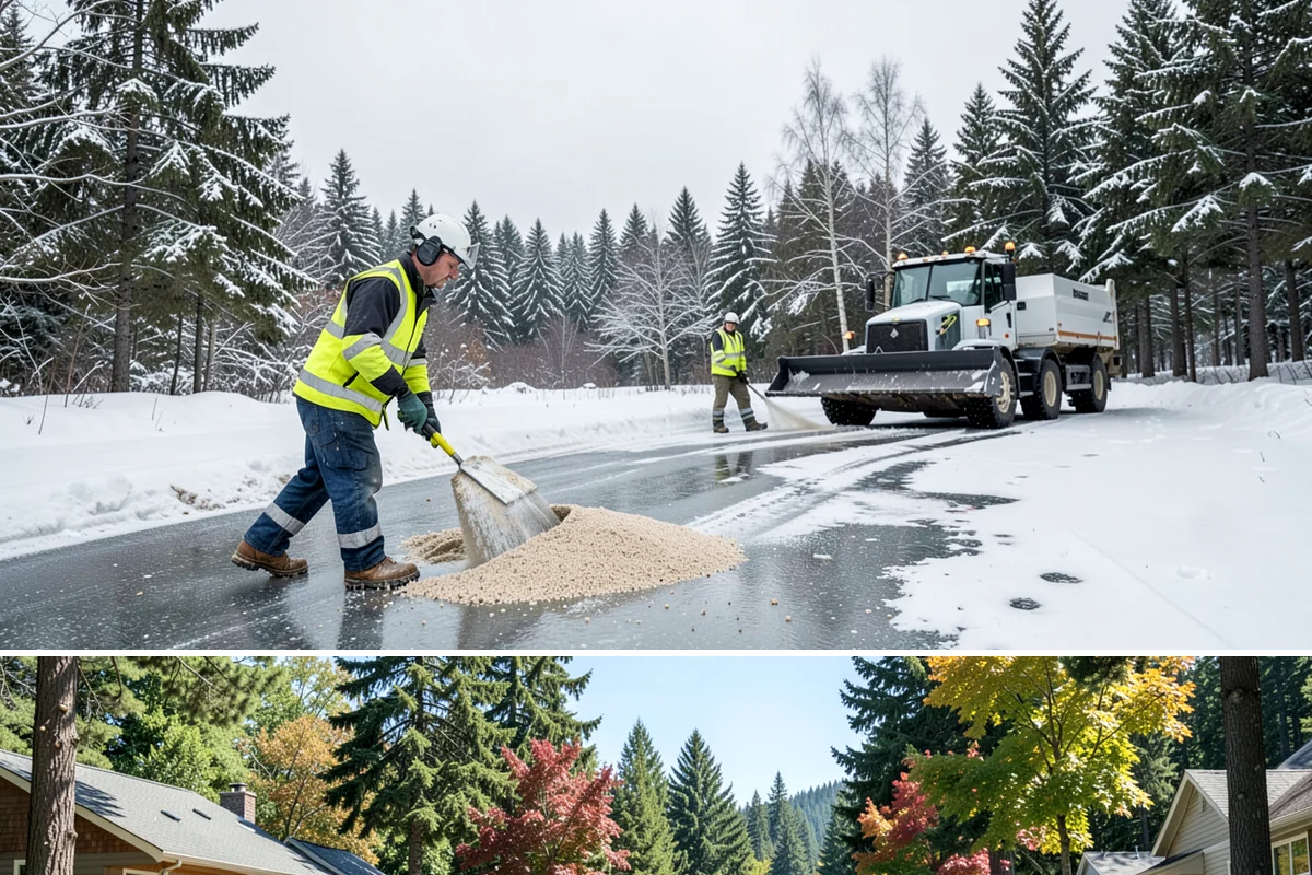 Data Center Snow Removal in Orting, Pierce County, WA - Foothill and upland sites can need service from November into March, later than lowland Puget Sound properties.
