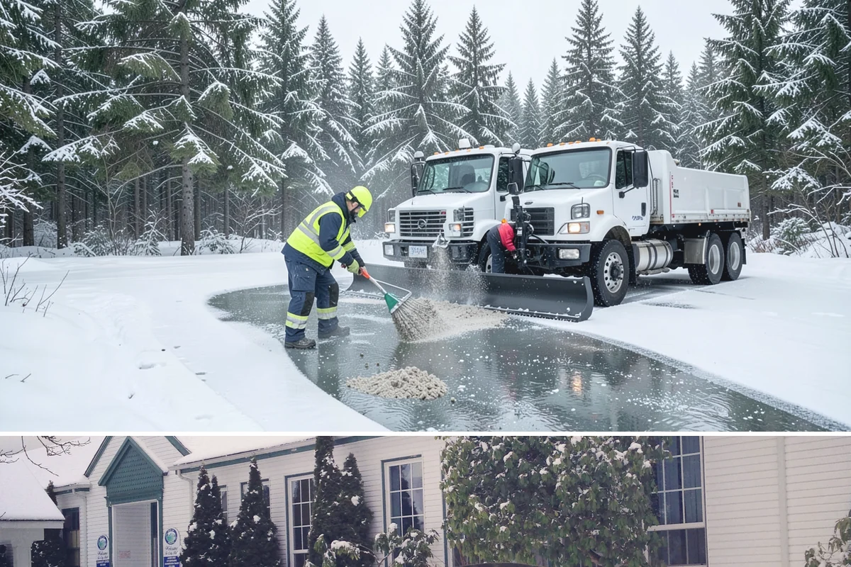Data Center Snow Removal in Pacific, King County, WA - Foothill and upland sites can need service from November into March, later than lowland Puget Sound properties.