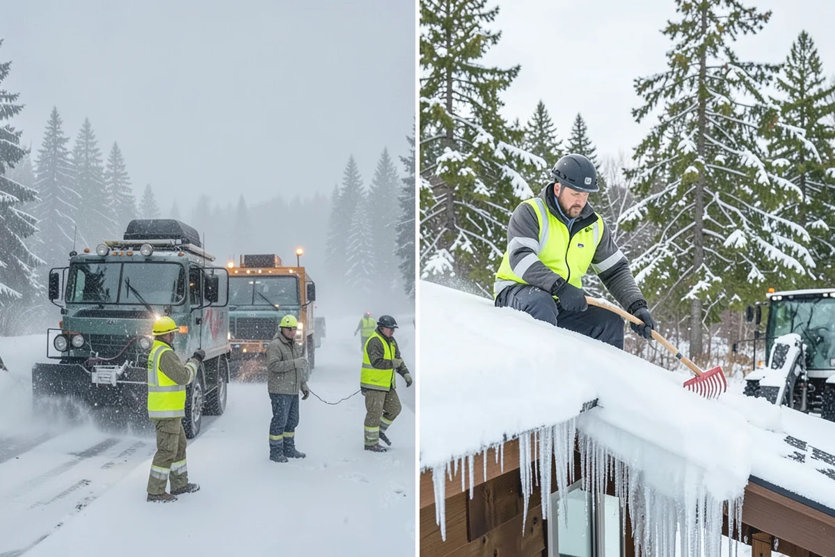 Data Center Snow Removal in Renton, King County, WA - Identify critical-access routes for generators, fuel, chillers, and entrances