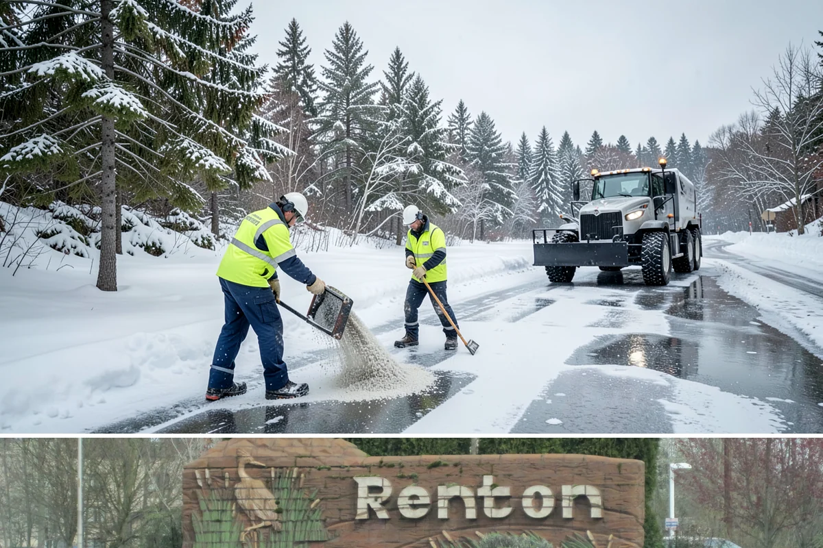 Data Center Snow Removal in Renton, King County, WA - Foothill and upland sites can need service from November into March, later than lowland Puget Sound properties.
