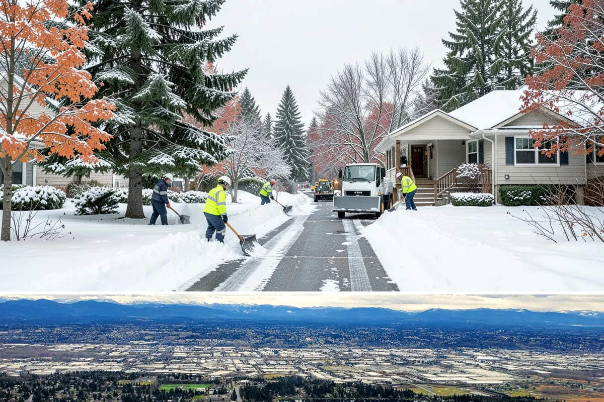 Data Center Snow Removal in SeaTac, King County, WA - Foothill and upland sites can need service from November into March, later than lowland Puget Sound properties.