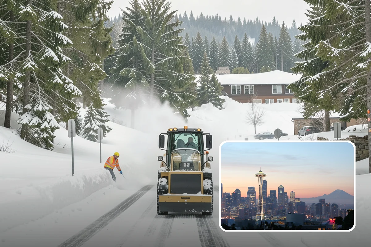 Data Center Snow Removal in Seattle, King County, WA - Generator pads and fuel lanes cleared as top priority