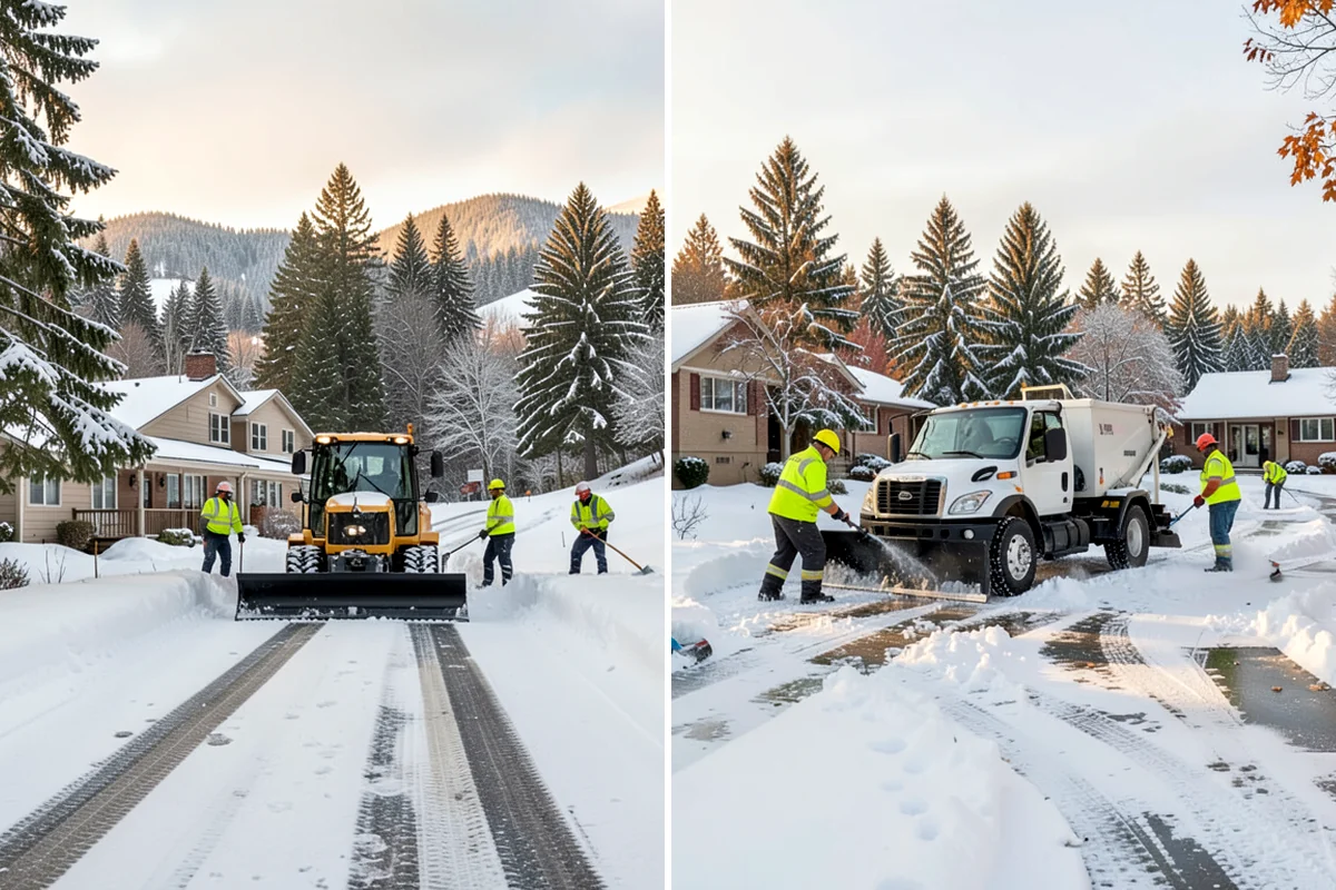 Data Center Snow Removal in Snoqualmie, King County, WA - Identify critical-access routes for generators, fuel, chillers, and entrances