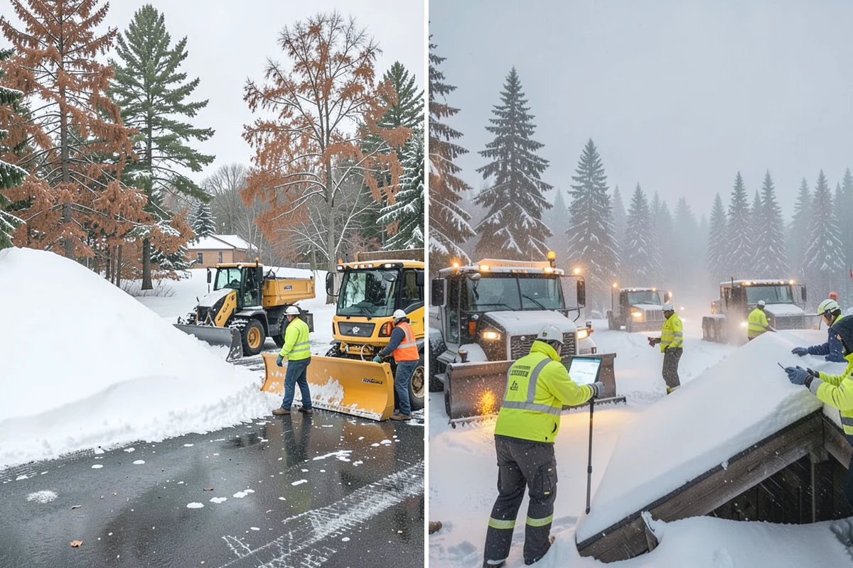 Data Center Snow Removal in Sumner, Pierce County, WA - Identify critical-access routes for generators, fuel, chillers, and entrances