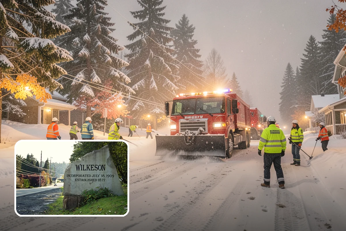 Data Center Snow Removal in Wilkeson, Pierce County, WA - Generator pads and fuel lanes cleared as top priority