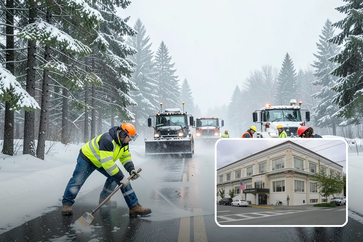 Daycare Deicing in Anacortes, Skagit County, WA - Keeps parents and small children safe at busy drop-off
