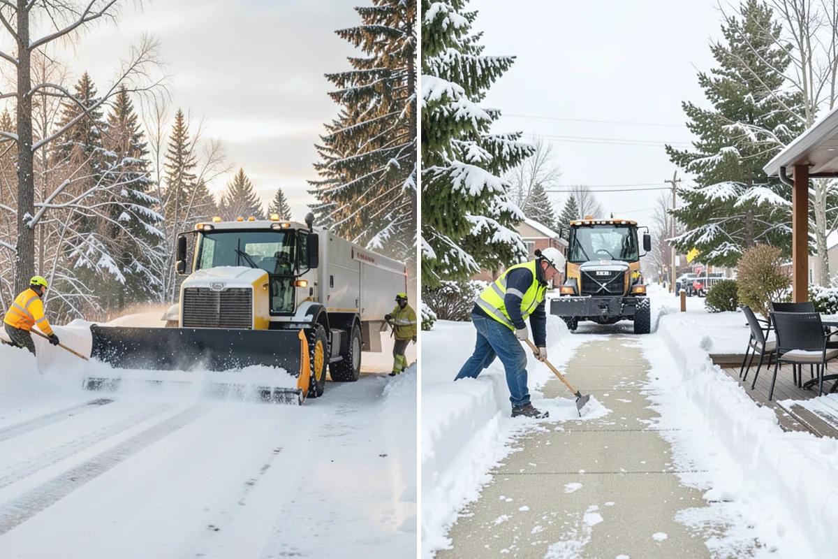 Daycare Deicing in Beaux Arts Village, King County, WA - Identify drop-off lanes, entrances, and play access with staff