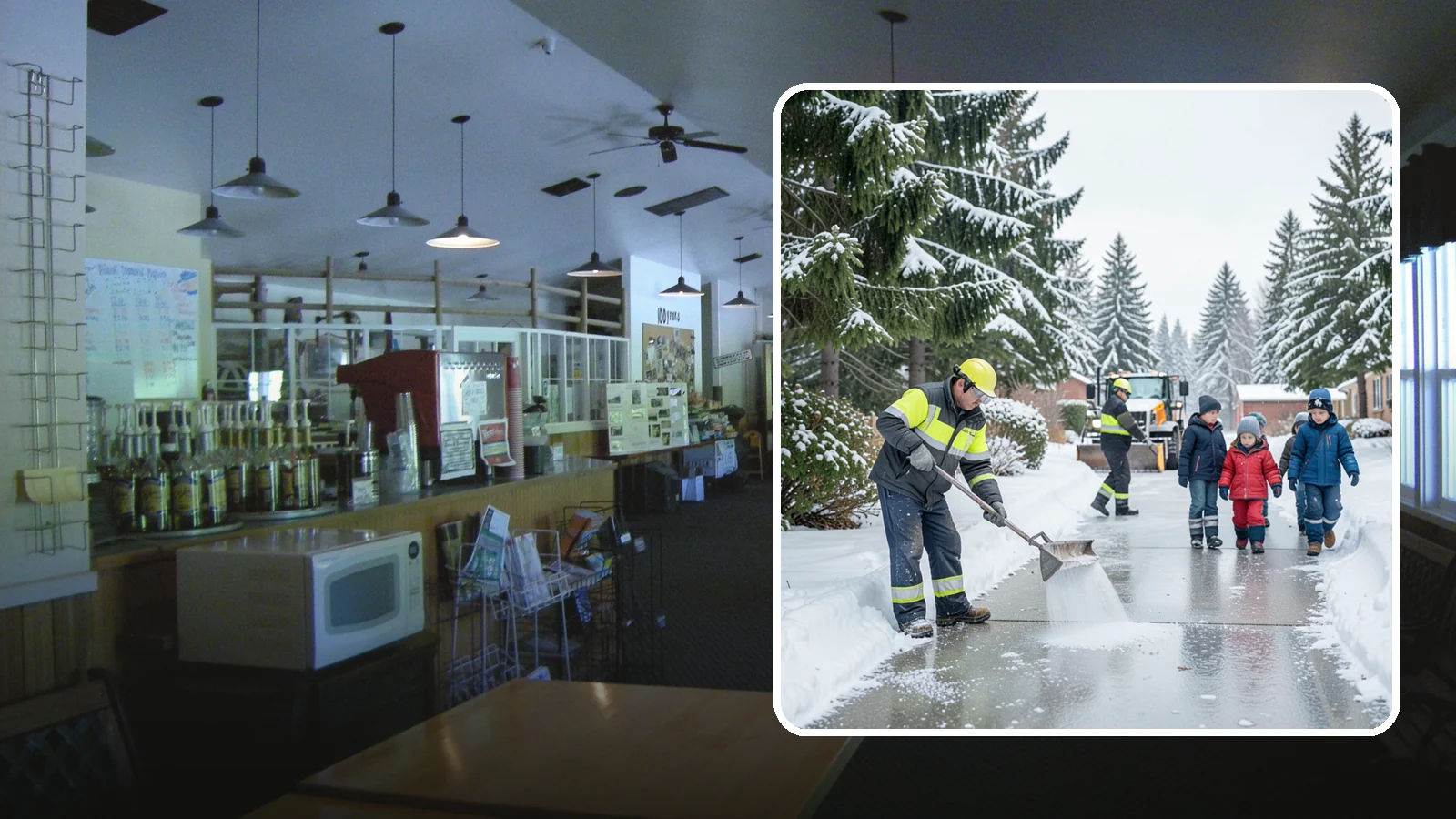 Daycare Deicing in Black Diamond, King County, WA - Deicing for daycare centers that keeps drop-off zones, entrances, and play-area access safe for small children and hurried...