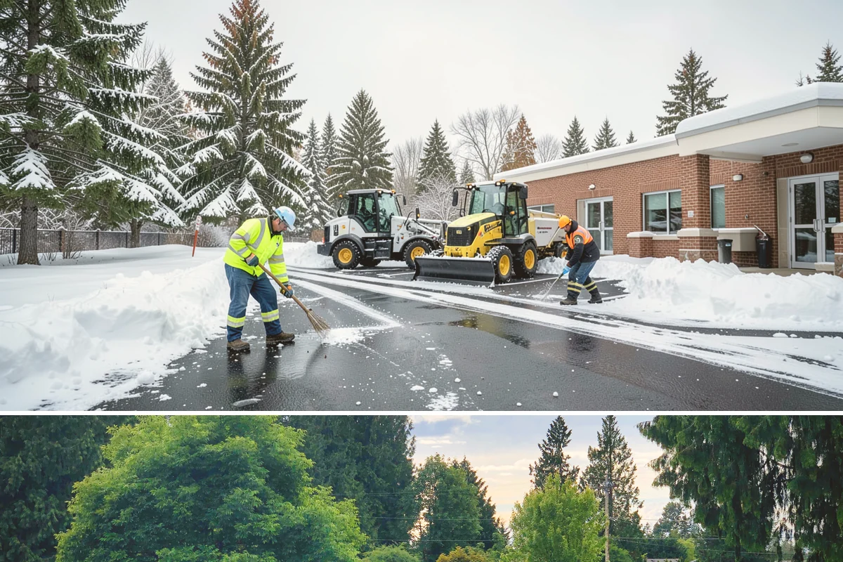 Daycare Deicing in Bonney Lake, Pierce County, WA - The program runs through winter with priority readiness on the freezing-rain mornings that fall during the daycare drop-off rush.