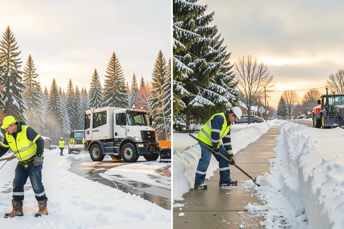 Daycare Deicing in Burien, King County, WA - Identify drop-off lanes, entrances, and play access with staff