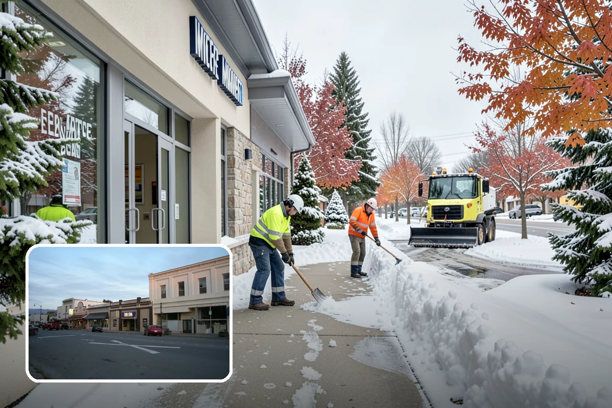 Daycare Deicing in Burlington, Skagit County, WA - Keeps parents and small children safe at busy drop-off