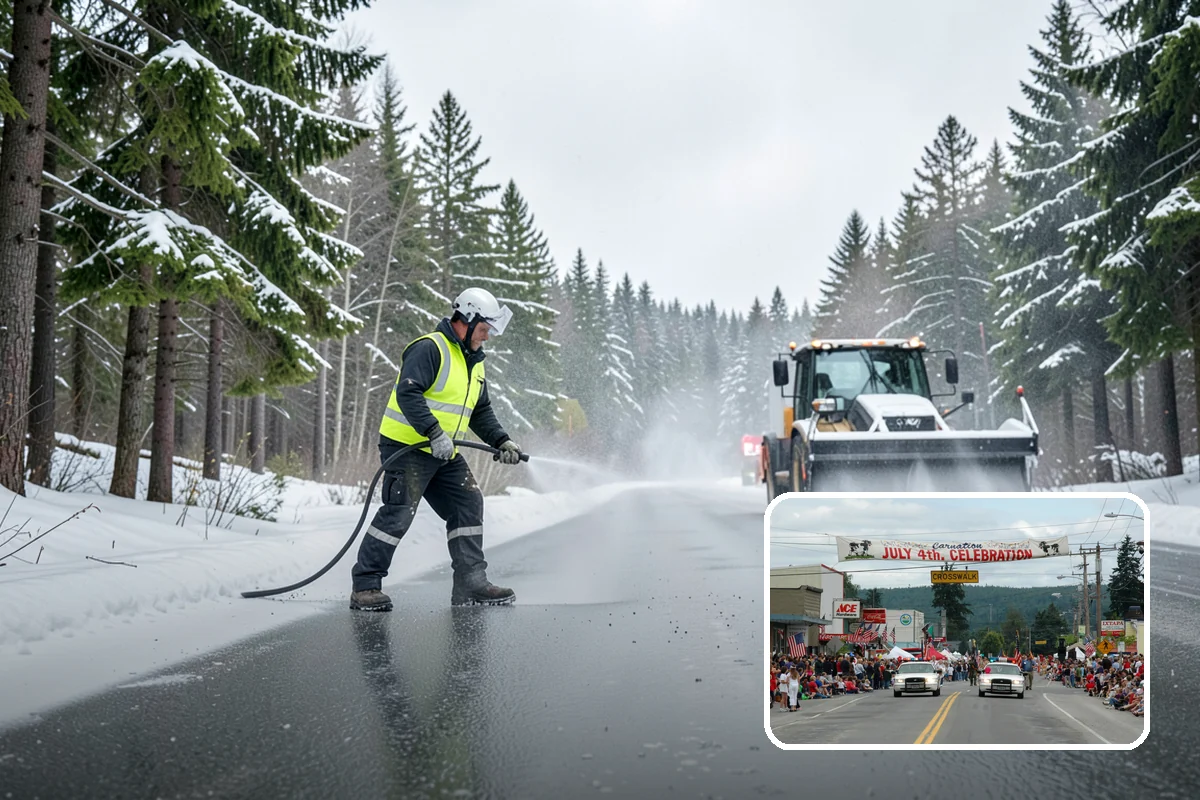 Daycare Deicing in Carnation, King County, WA - Keeps parents and small children safe at busy drop-off