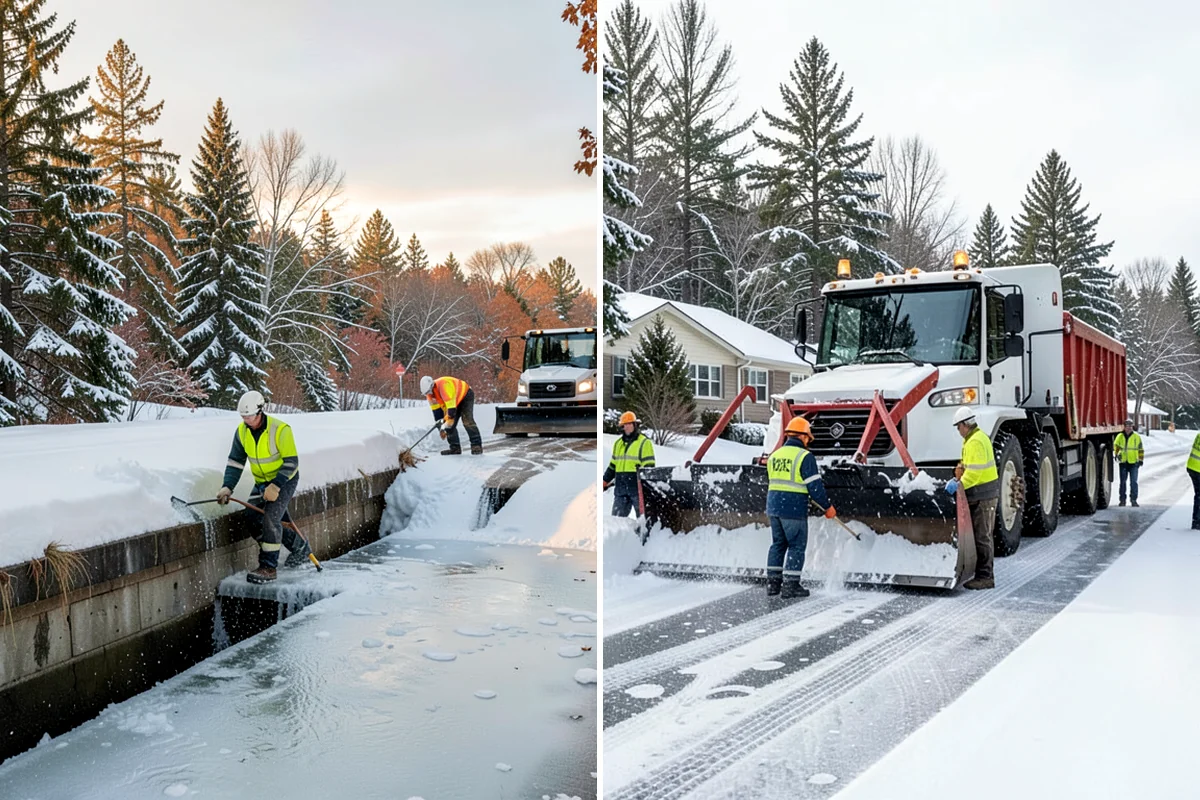 Daycare Deicing in Clyde Hill, King County, WA - Identify drop-off lanes, entrances, and play access with staff