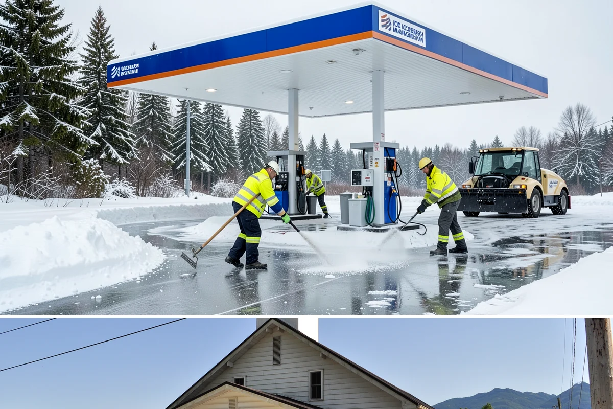 Daycare Deicing in Concrete, Skagit County, WA - The program runs through winter with priority readiness on the freezing-rain mornings that fall during the daycare drop-off rush.