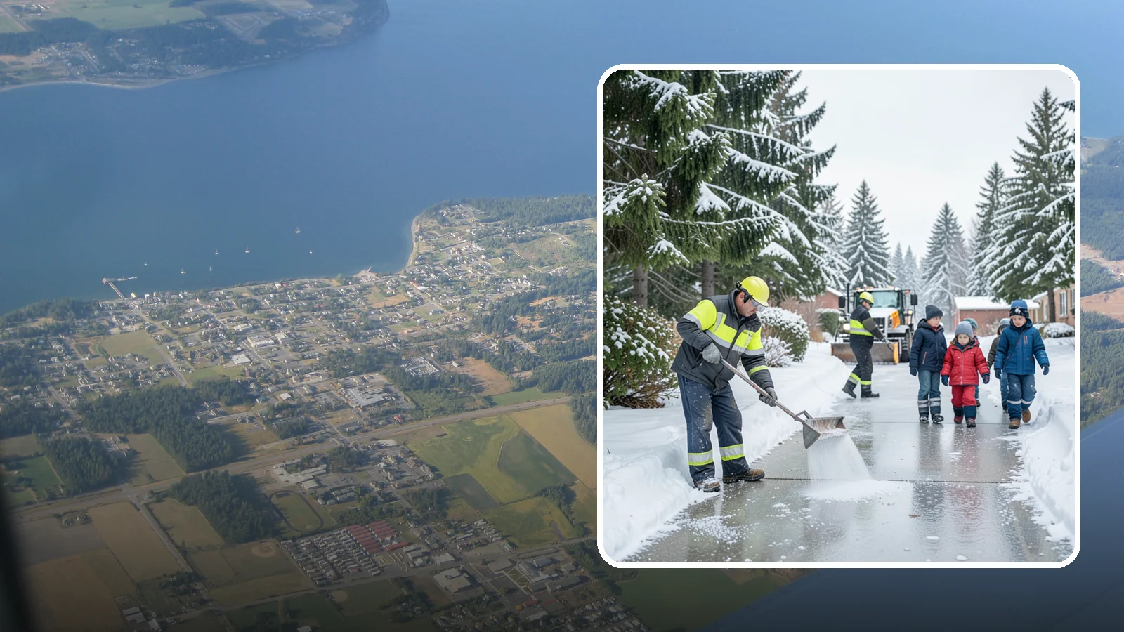 Daycare Deicing in Coupeville, Island County, WA - Deicing for daycare centers that keeps drop-off zones, entrances, and play-area access safe for small children and hurried...