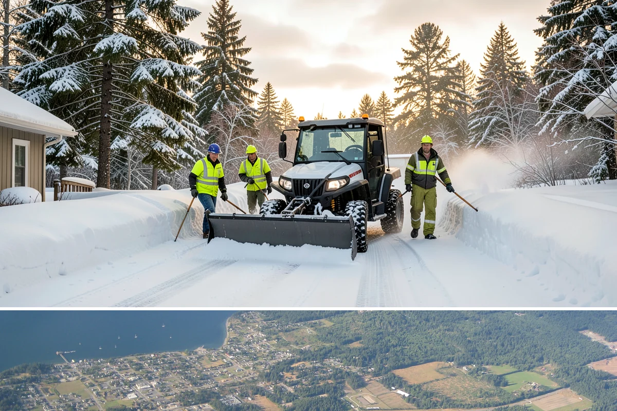 Daycare Deicing in Coupeville, Island County, WA - The program runs through winter with priority readiness on the freezing-rain mornings that fall during the daycare drop-off rush.