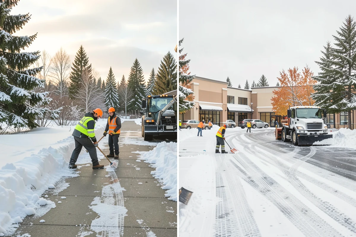 Daycare Deicing in Covington, King County, WA - Identify drop-off lanes, entrances, and play access with staff