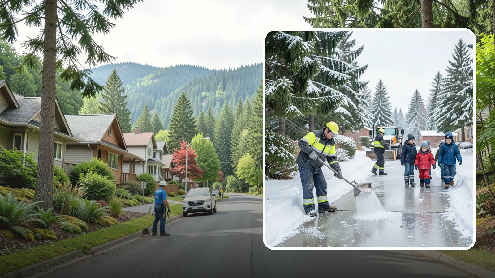 Daycare Deicing in Darrington, Snohomish County, WA - Deicing for daycare centers that keeps drop-off zones, entrances, and play-area access safe for small children and hurried...