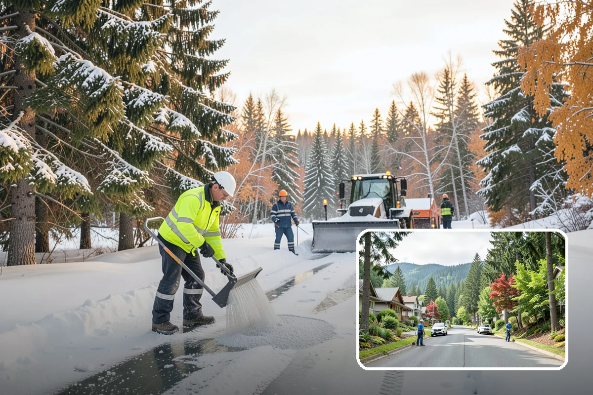 Daycare Deicing in Darrington, Snohomish County, WA - Keeps parents and small children safe at busy drop-off