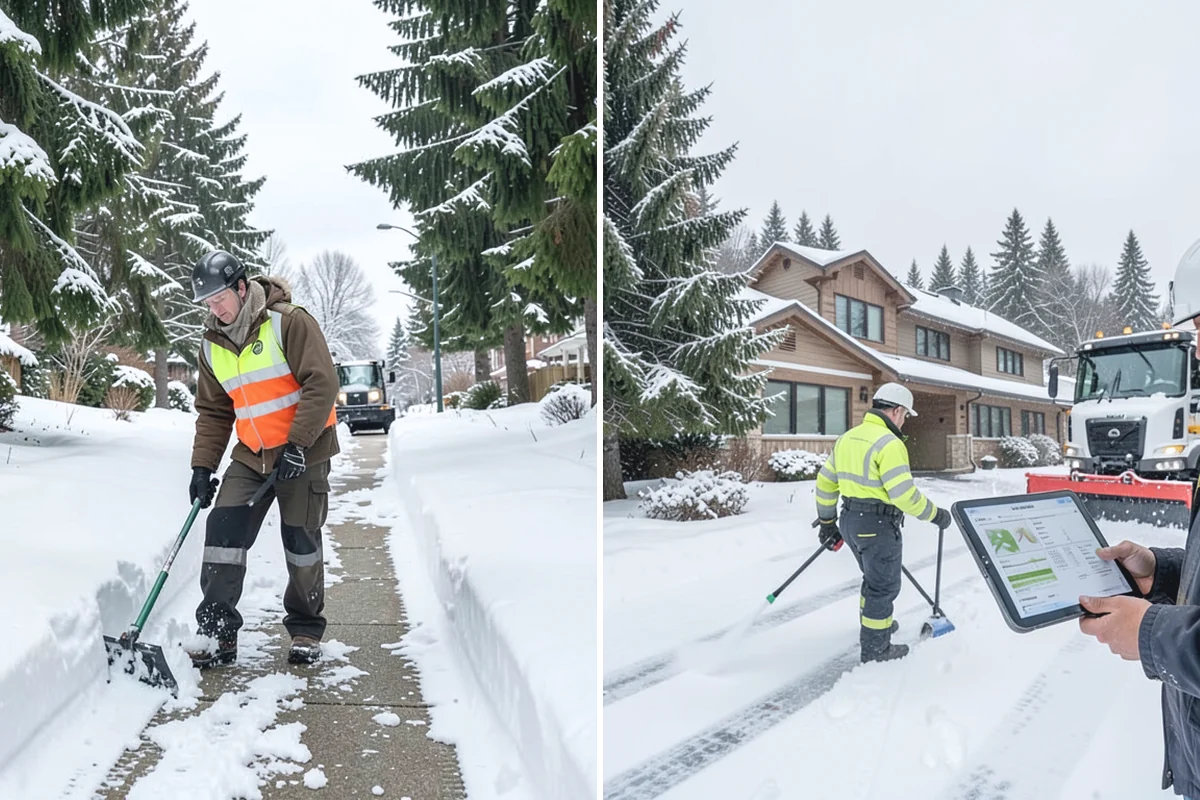 Daycare Deicing in Darrington, Snohomish County, WA - Identify drop-off lanes, entrances, and play access with staff
