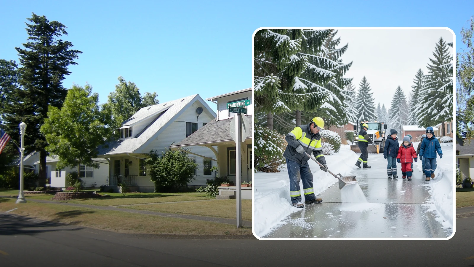 Daycare Deicing in DuPont, Pierce County, WA - Deicing for daycare centers that keeps drop-off zones, entrances, and play-area access safe for small children and hurried...