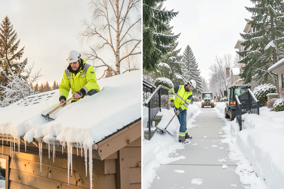 Daycare Deicing in Duvall, King County, WA - Identify drop-off lanes, entrances, and play access with staff