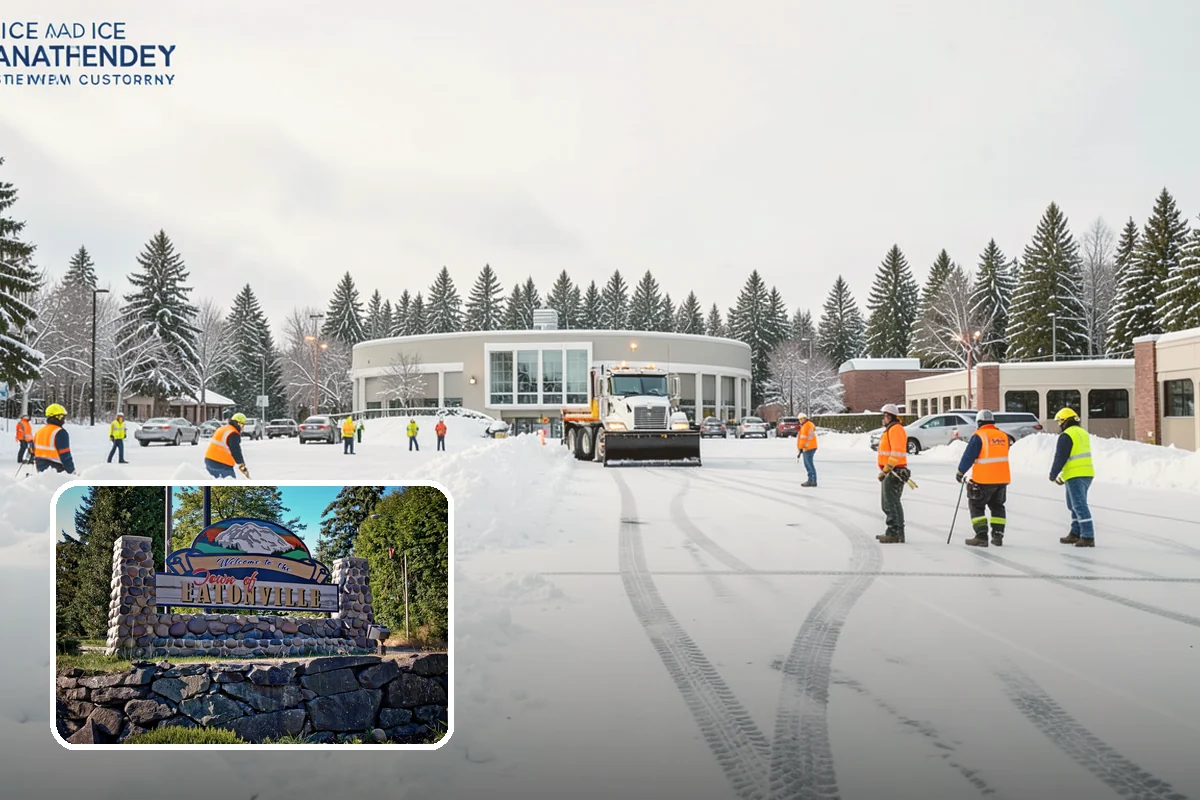 Daycare Deicing in Eatonville, Pierce County, WA - Keeps parents and small children safe at busy drop-off