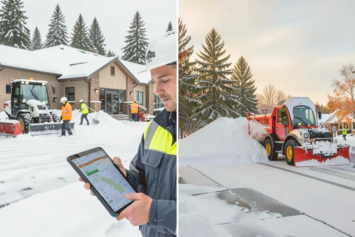 Daycare Deicing in Eatonville, Pierce County, WA - Identify drop-off lanes, entrances, and play access with staff