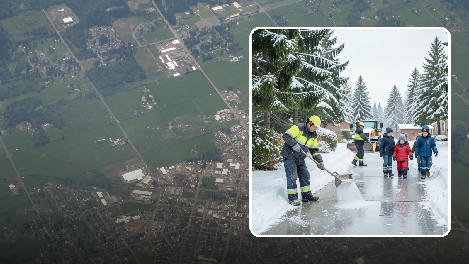 Daycare Deicing in Enumclaw, King County, WA - Deicing for daycare centers that keeps drop-off zones, entrances, and play-area access safe for small children and hurried...