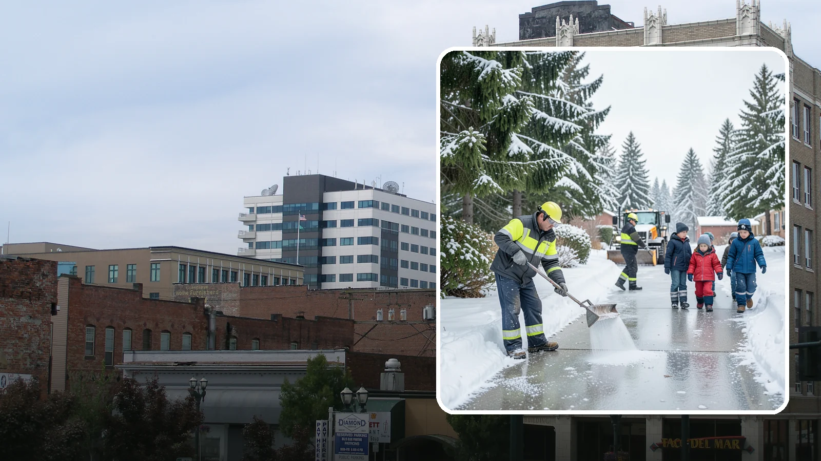 Daycare Deicing in Everett, Snohomish County, WA - Deicing for daycare centers that keeps drop-off zones, entrances, and play-area access safe for small children and hurried...
