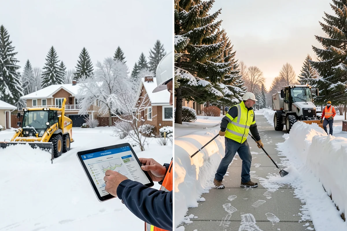Daycare Deicing in Federal Way, King County, WA - Identify drop-off lanes, entrances, and play access with staff