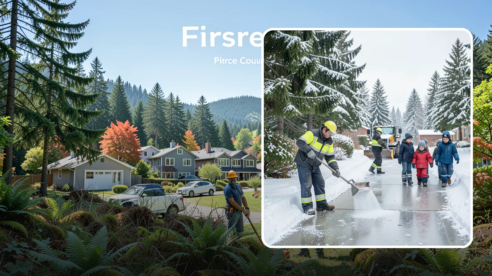 Daycare Deicing in Fircrest, Pierce County, WA - Deicing for daycare centers that keeps drop-off zones, entrances, and play-area access safe for small children and hurried...