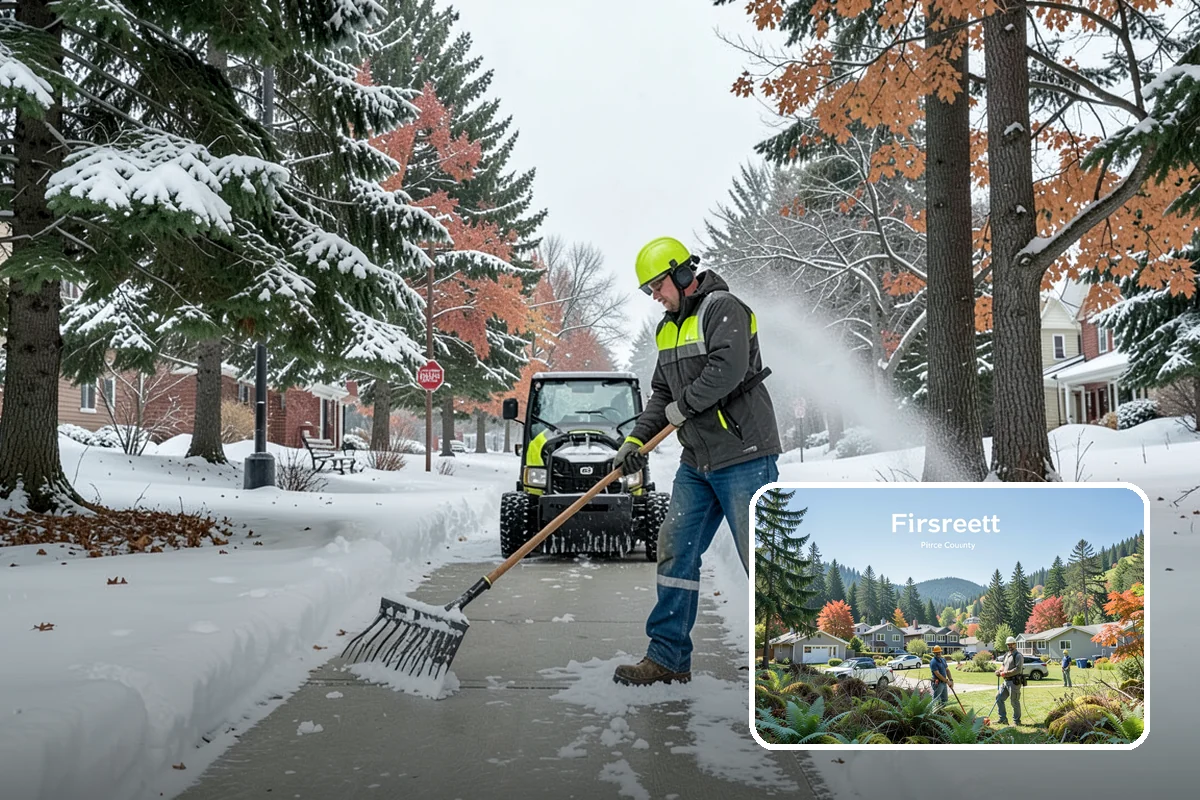 Daycare Deicing in Fircrest, Pierce County, WA - Keeps parents and small children safe at busy drop-off