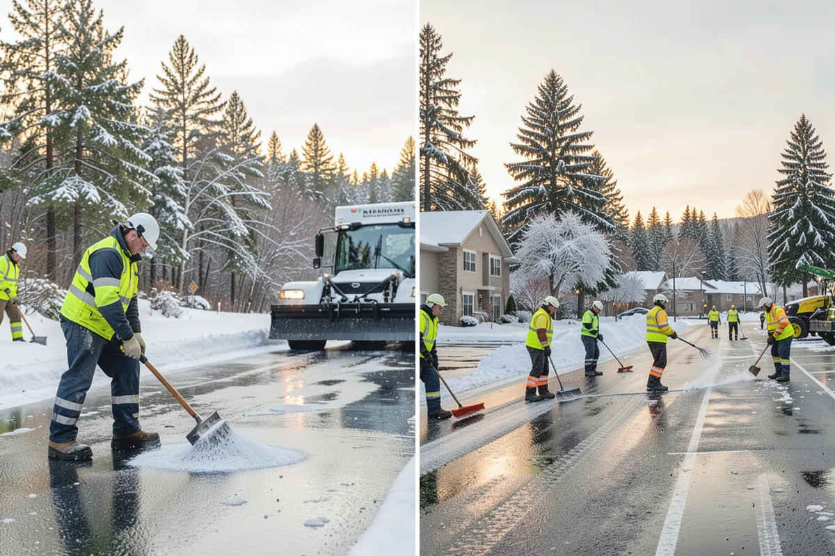 Daycare Deicing in Gold Bar, Snohomish County, WA - Identify drop-off lanes, entrances, and play access with staff