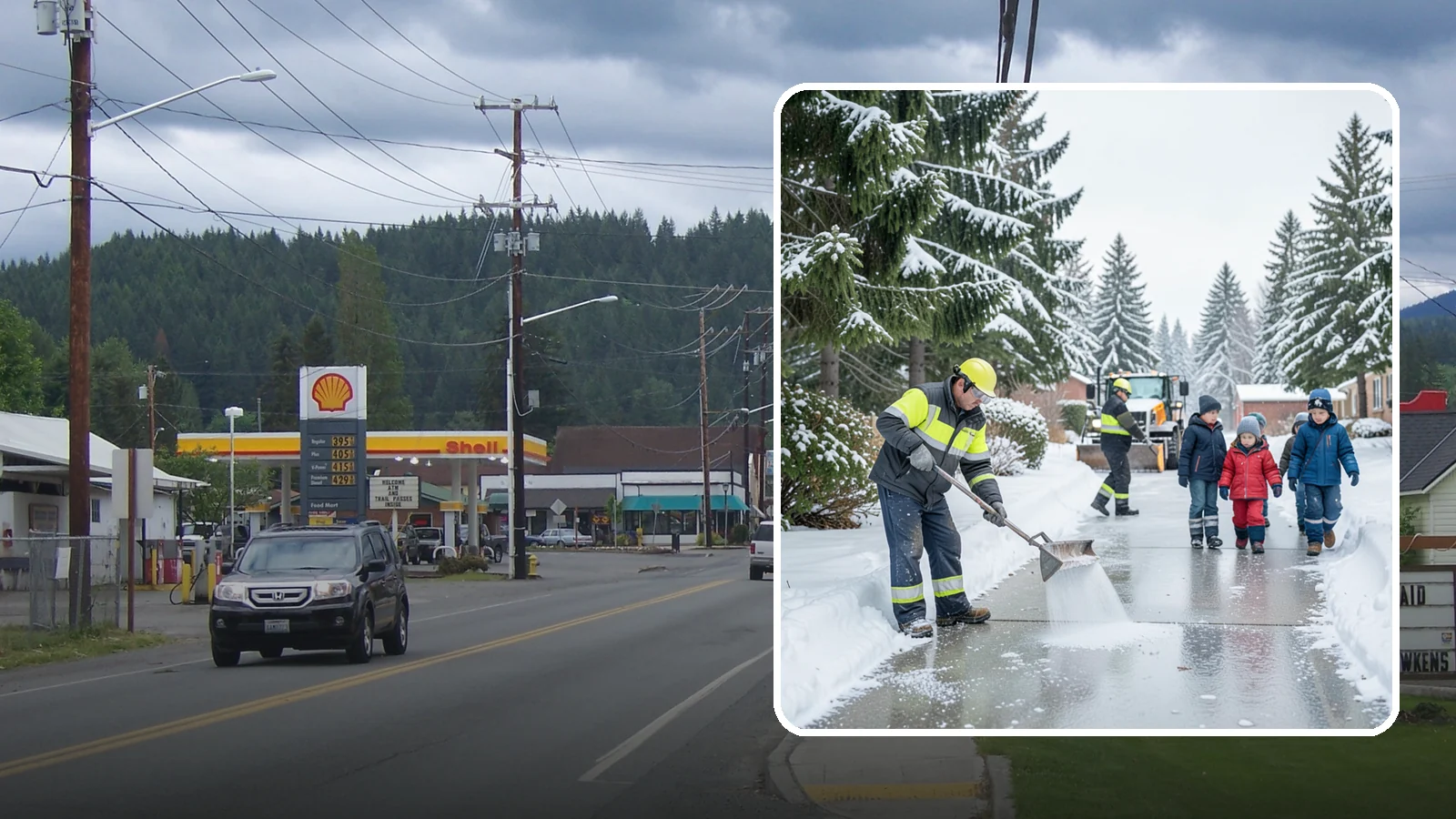 Daycare Deicing in Granite Falls, Snohomish County, WA - Deicing for daycare centers that keeps drop-off zones, entrances, and play-area access safe for small children and hurried...