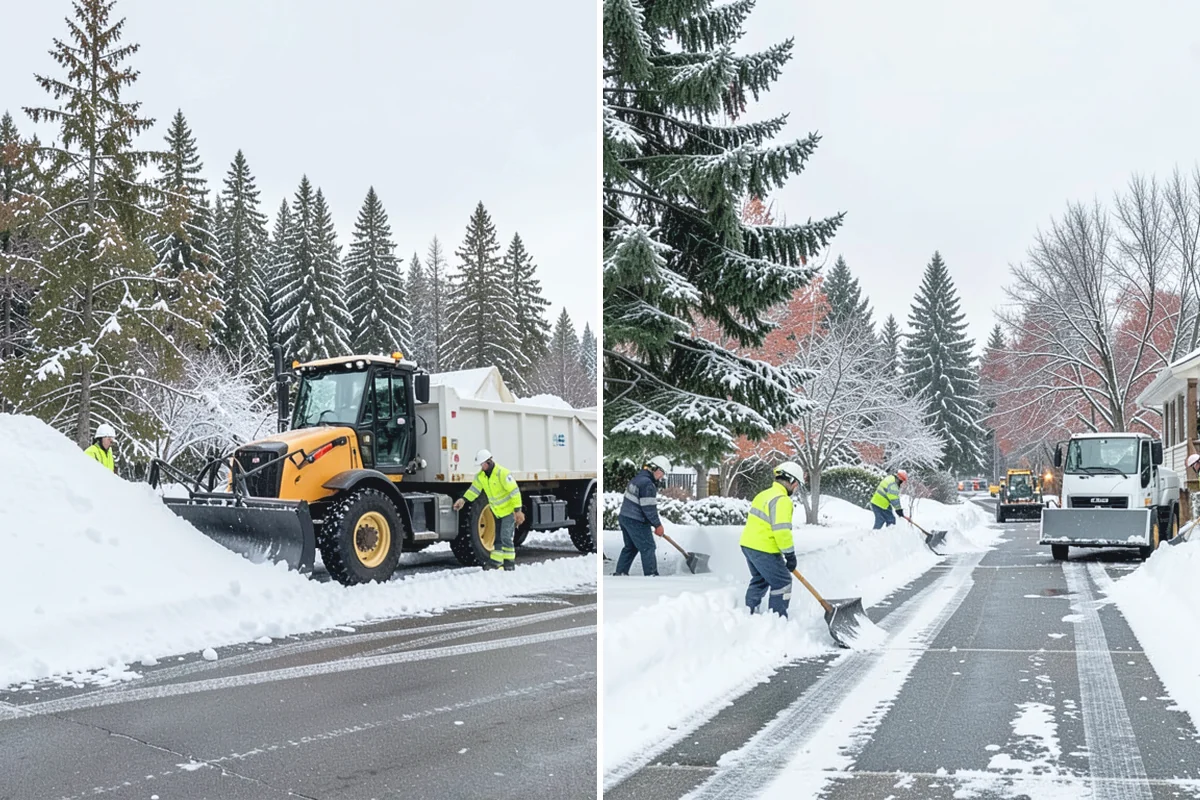 Daycare Deicing in Granite Falls, Snohomish County, WA - Identify drop-off lanes, entrances, and play access with staff
