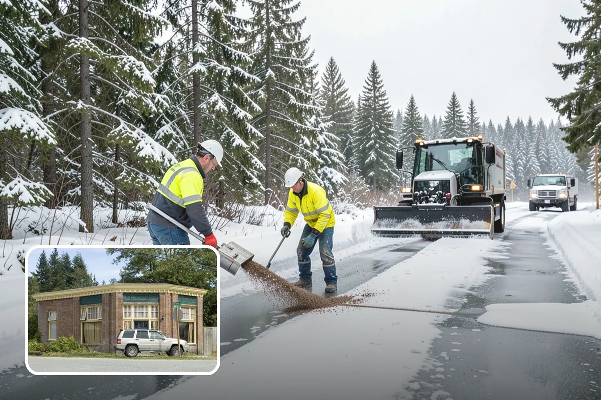 Daycare Deicing in Hamilton, Skagit County, WA - Keeps parents and small children safe at busy drop-off