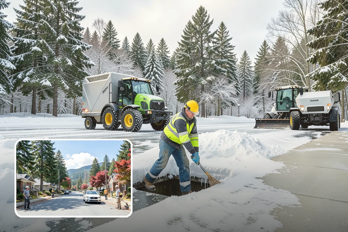 Daycare Deicing in Hunts Point, King County, WA - Keeps parents and small children safe at busy drop-off