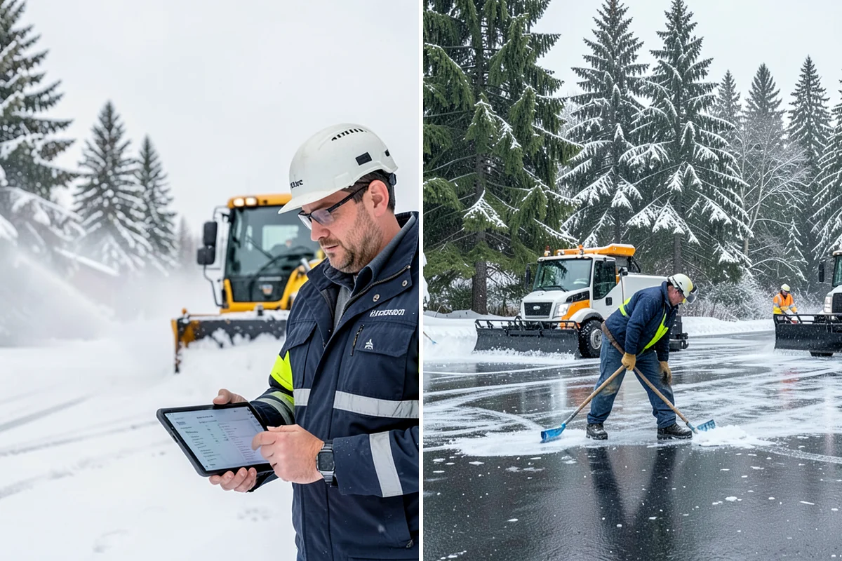 Daycare Deicing in Hunts Point, King County, WA - Identify drop-off lanes, entrances, and play access with staff
